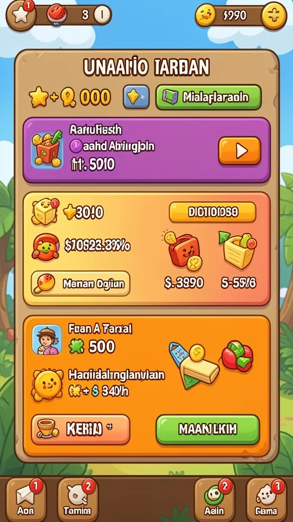 Tampilan antarmuka yang menarik dan mudah dinavigasi.