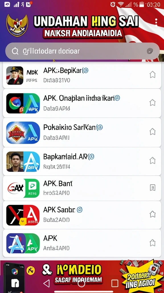 Screenshot menunjukkan tampilan awal permainan yang menarik.