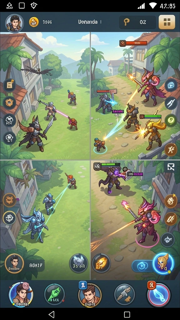 Screenshot menunjukkan momen multiplayer yang seru dan interaktif.