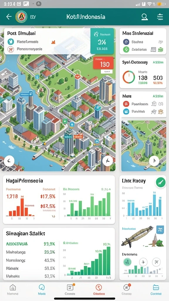 Tampilan antarmuka yang user-friendly dan modern.