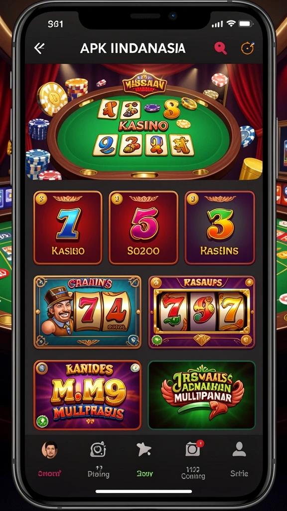 Tampilan awal game yang menarik perhatian.