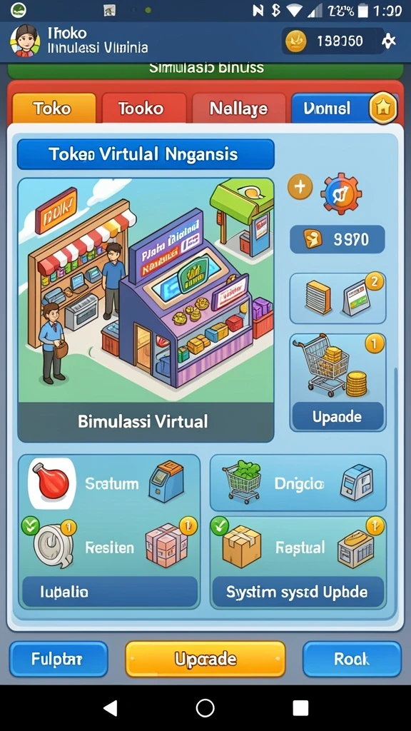 Screenshot menunjukkan fitur chat yang memfasilitasi interaksi antar pemain.