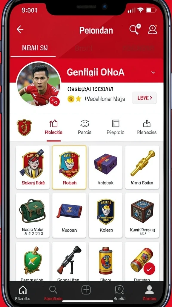 Tampilan antarmuka BUJANGTOTO yang sederhana dan menarik.