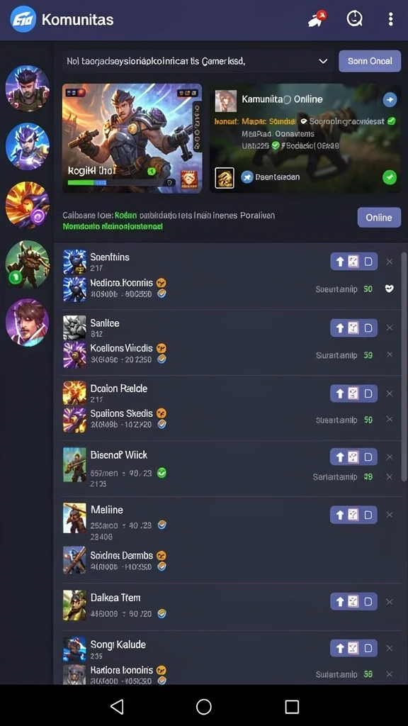 Screenshot menampilkan momen seru dalam pertarungan epik.