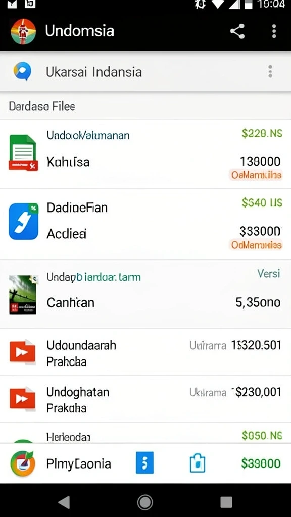 Tampilan antarmuka aplikasi DEWATOGEL yang menarik.