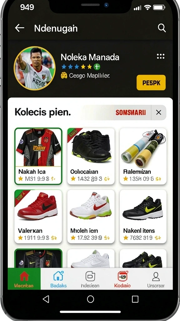 Tampilan antarmuka yang menarik dan user-friendly.