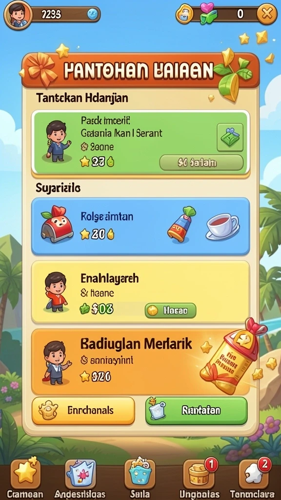 Level baru yang menantang menunggu untuk dijelajahi.