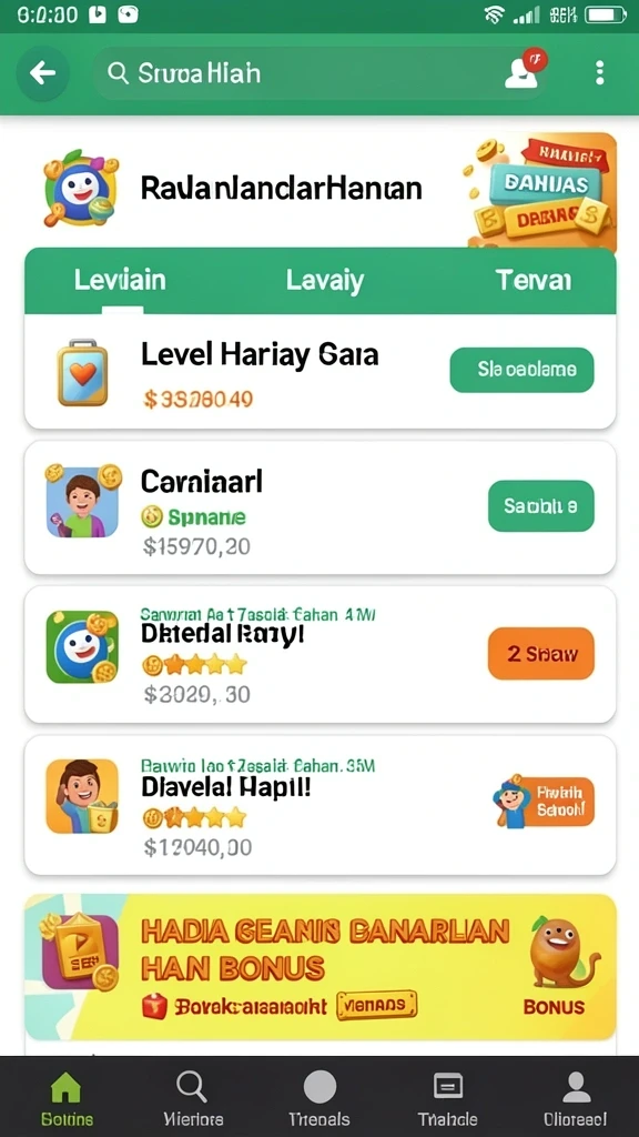 Tampilan antarmuka yang intuitif dan mudah digunakan.