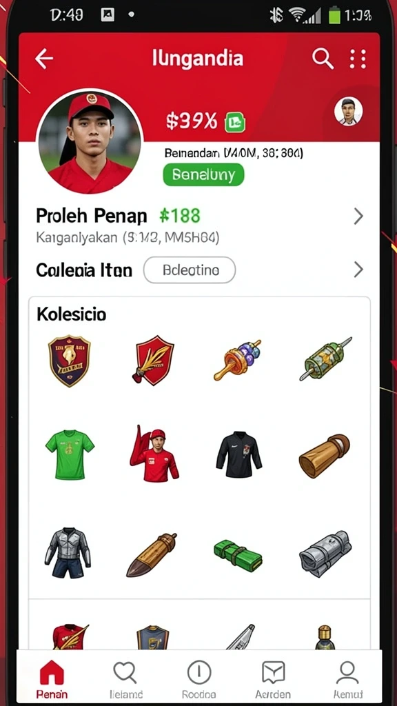 Fitur layanan pengiriman barang yang cepat.