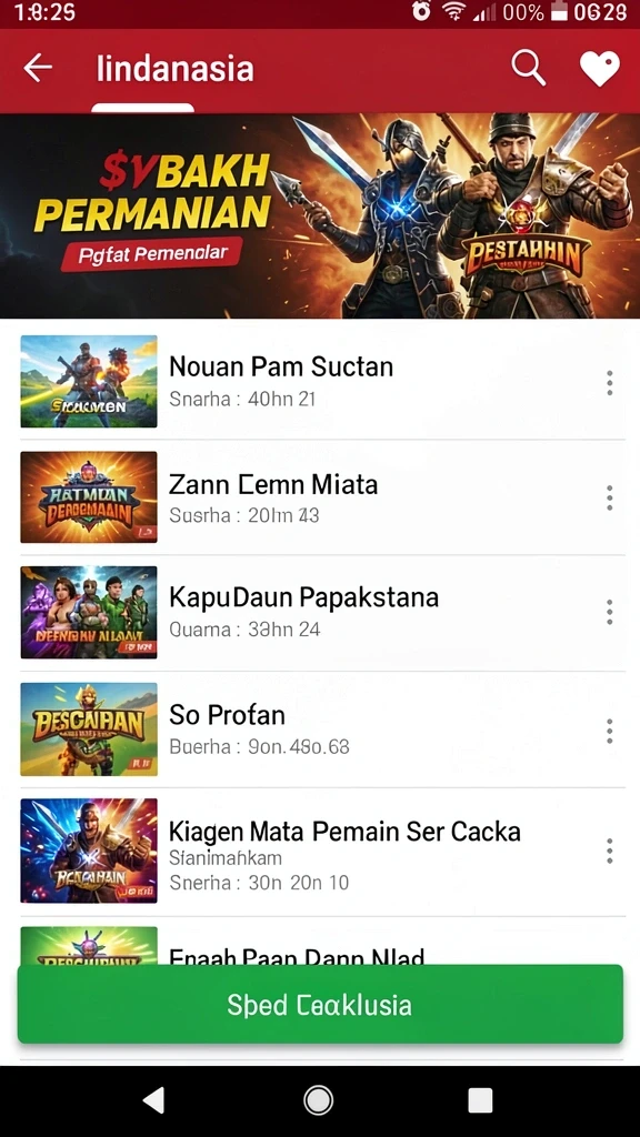 Screenshot menunjukkan karakter utama dalam aksi.