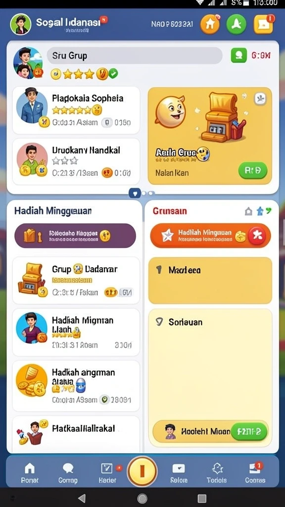 Tampilan antarmuka yang bersih dan mudah digunakan.