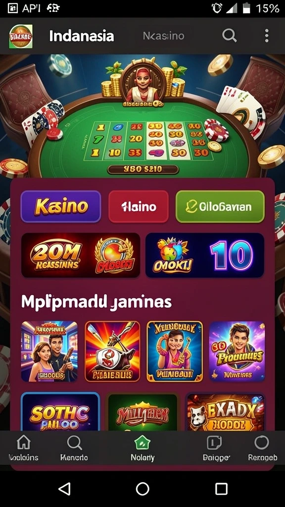 Tangkapan layar epic saat menjelajahi hutan misterius.