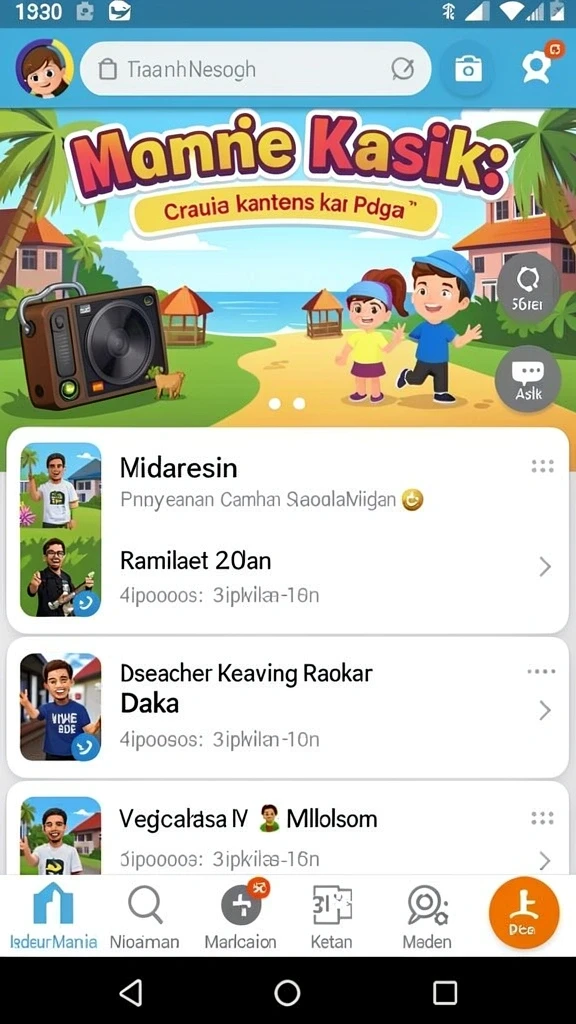 Tangkapan layar memperlihatkan opsi kustomisasi karakter yang menarik.