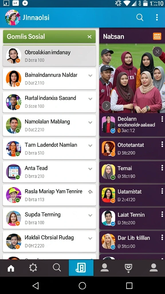 Mode permainan yang bervariasi dan menantang.
