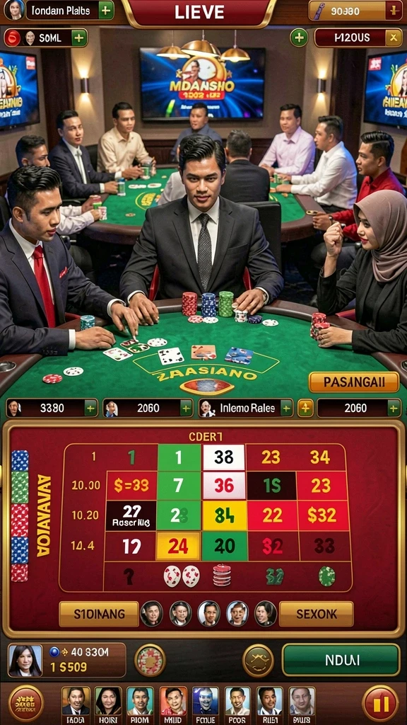 Cuplikan dari lokasi indah dalam permainan.