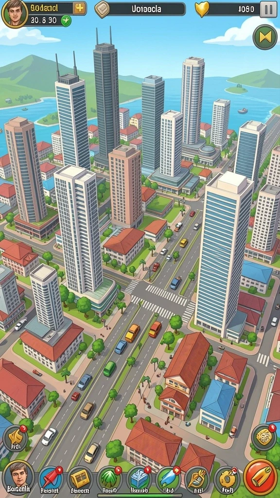 Screenshot: Tampilan menu permainan MPO2121 yang menarik.