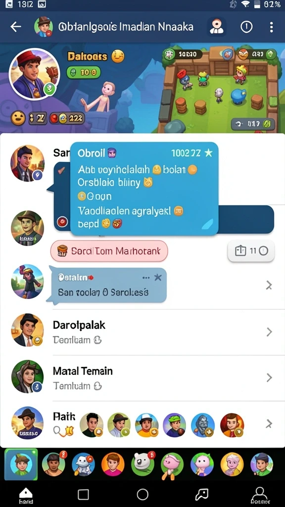 Berbagai karakter musang yang dapat dimainkan.