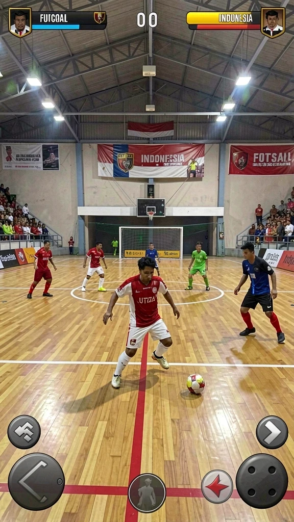 Tampilan antarmuka NANASTOTO yang menarik dan user-friendly.