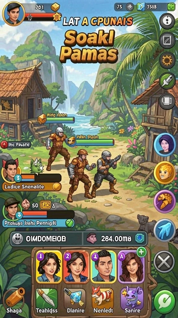Grafis yang memukau dan detail menawan.