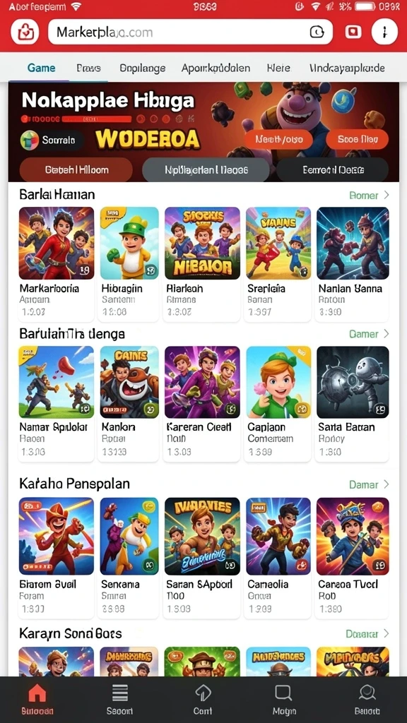 Tampilan antarmuka yang user-friendly.