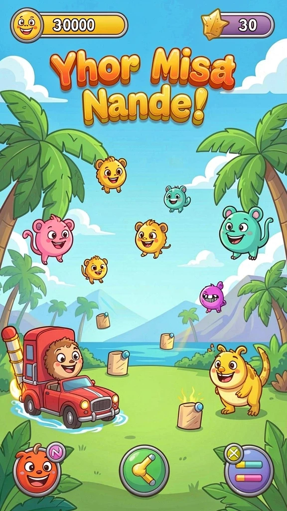 Karakter unik dengan kemampuan spesial.