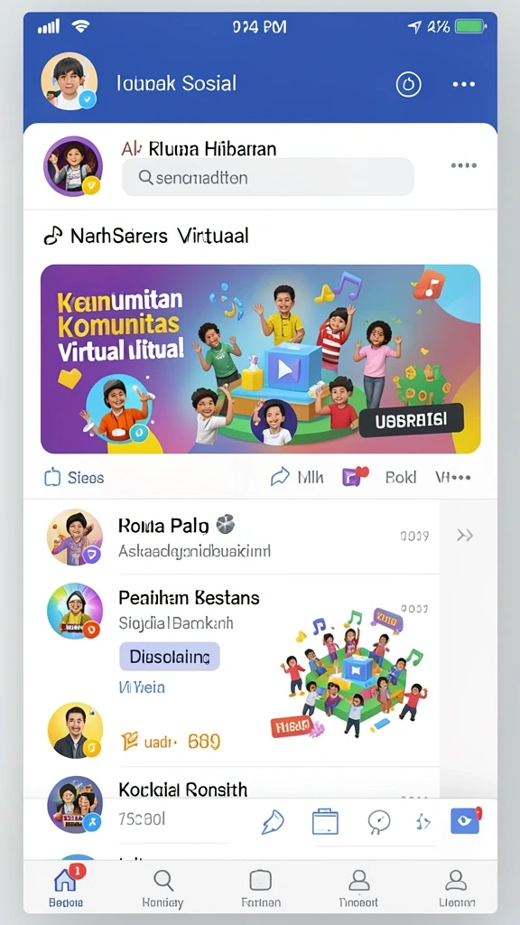 Tampilan antarmuka yang ramah pengguna.