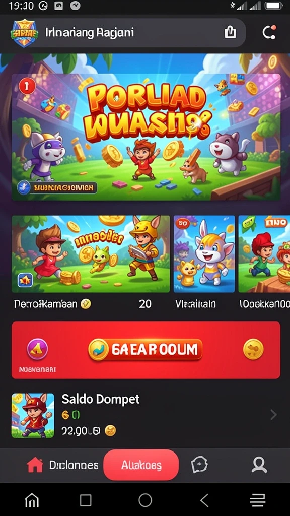 Tampilan antarmuka yang menarik dan mudah digunakan.