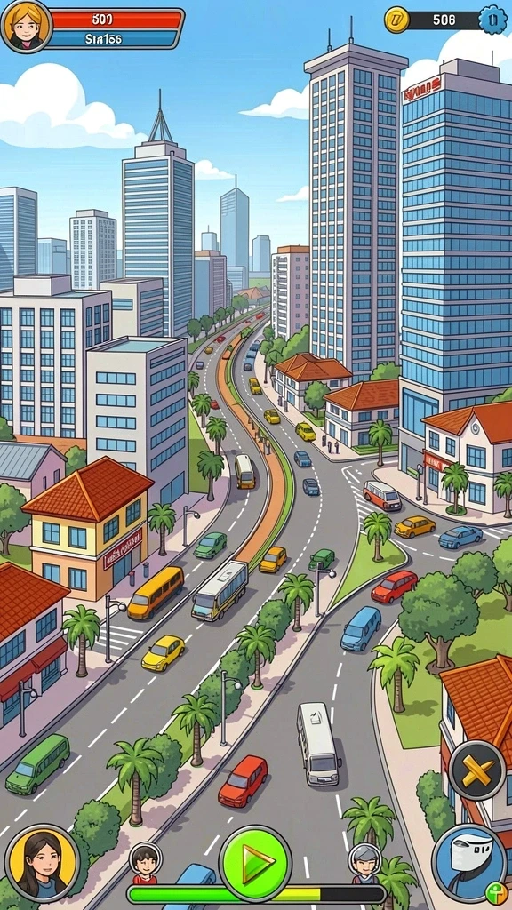 Level yang menantang dan seru untuk dimainkan.