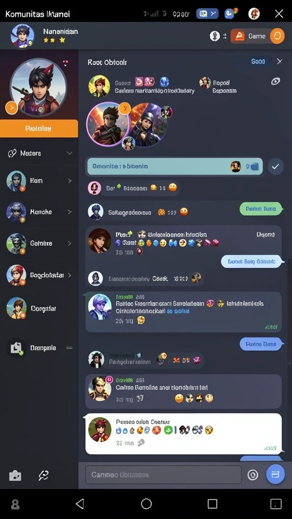 Screenshot menampilkan grafis yang memukau dari dunia permainan.