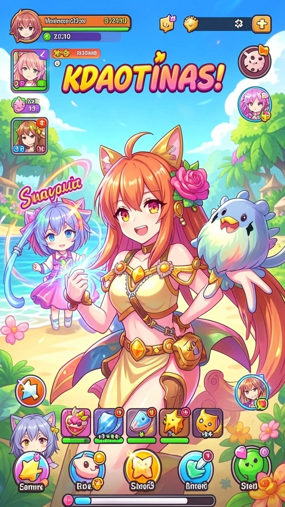 Gameplay yang seru dengan banyak tantangan.