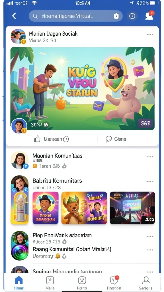 Tangkapan layar menampilkan antarmuka permainan yang menarik dan intuitif.