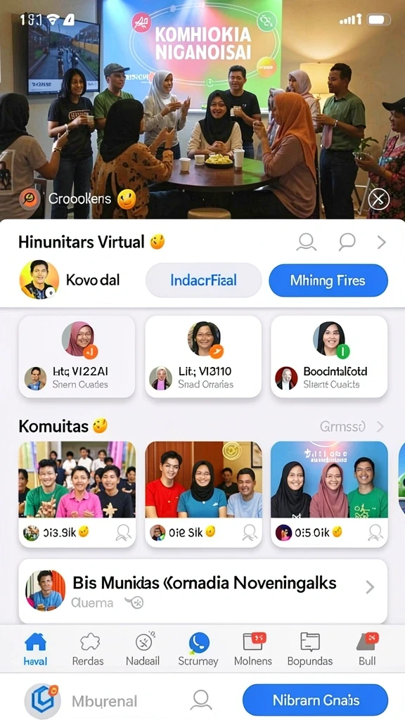 Tampilan antarmuka yang menarik dan mudah dinavigasi.