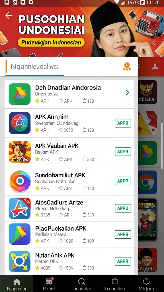 Deskripsi fitur upgrade karakter yang menarik dan interaktif.
