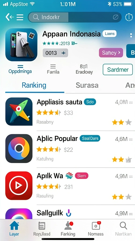 Banyak pilihan permainan yang seru.