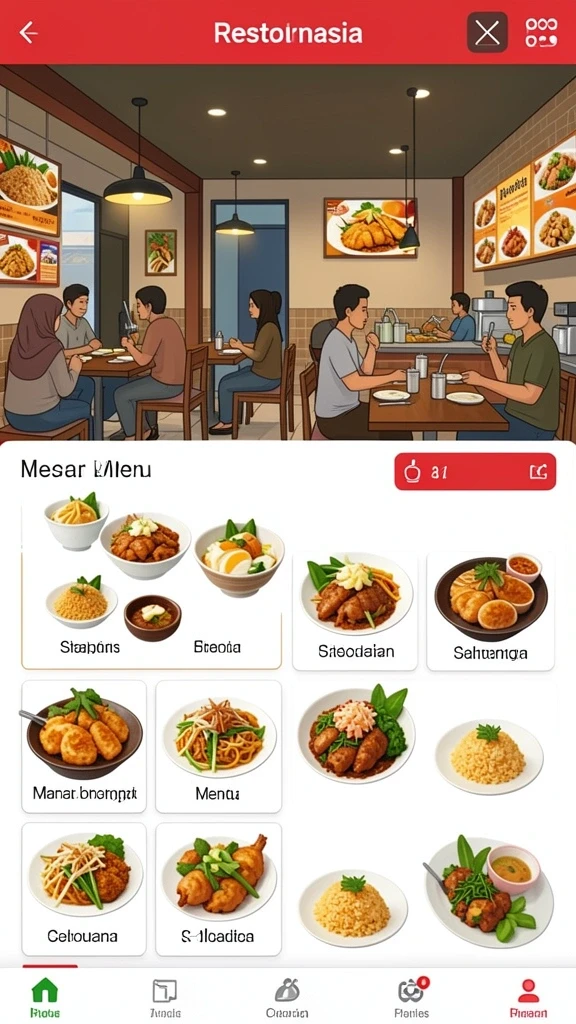 Screenshot dengan pemandangan menakjubkan dari level terbaru.
